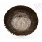 7 fémes kézi mantrás sötét hangtál - 1245 g