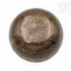 7 fémes kézi mantrás sötét hangtál - 748 g