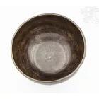 7 fémes kézi mantrás sötét hangtál - 1065 g