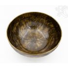 7 fémes, kézzel kalapált hangtál, antikolt - 2381 g