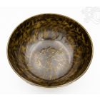 7 fémes, kézzel kalapált hangtál, antikolt - 2484 g