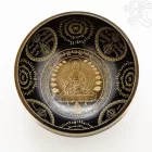 Különleges géppel készített mantrás hangtál - kicsi