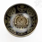 Különleges géppel készített mantrás hangtál - kicsi