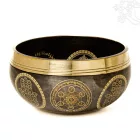 Különleges géppel készített mantrás hangtál - kicsi