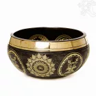 Különleges géppel készített mantrás hangtál - közepes