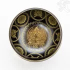 Különleges géppel készített mantrás hangtál - közepes