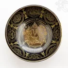 Különleges géppel készített mantrás hangtál - nagy