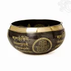 Különleges géppel készített mantrás hangtál - nagy