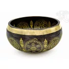 Különleges géppel készített mantrás hangtál - nagy