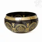 Különleges géppel készített mantrás hangtál - nagy