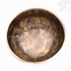 7 fémes, kézzel kalapált hangtál, antikolt - 354 g