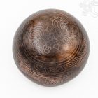 7 fémes kézi mantrás sötét hangtál - 319 g