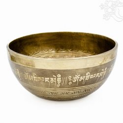 7 fémes kézi mantrás hangtál - 1260 g