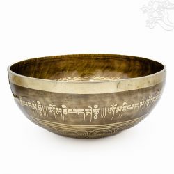 7 fémes kézi mantrás hangtál - 2252 g