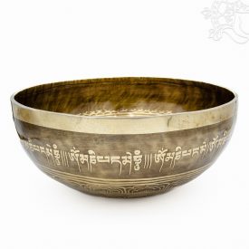 7 fémes kézi mantrás hangtál - 2252 g