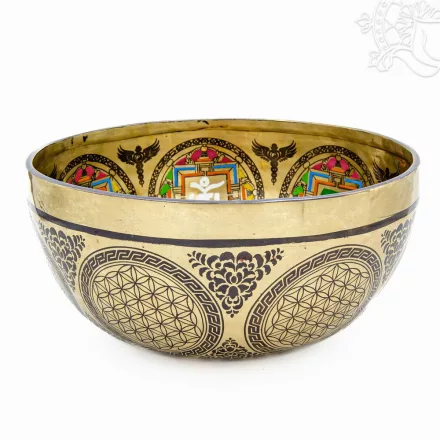 "Thanka" hangtál, kézműves mestermű – 1819 g
