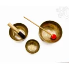 3 darabos 7 fémes kézi mantrás hangtál szett