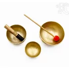 3 darabos 7 fémes kézi hangtál szett