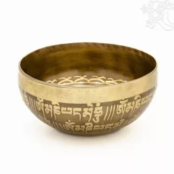 7 fémes kézi mantrás hangtál - 320 g