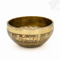 7 fémes kézi mantrás hangtál - 376 g