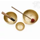 3 darabos 7 fémes kézi hangtál szett