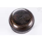 Géppel készített 7 fémes, mantrás, sötét hangtál - közepes