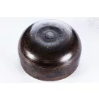 Géppel készített 7 fémes, mantrás, sötét hangtál - nagy