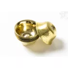 Réz felajánlótál mintával, 7 darabos - 8,5 cm
