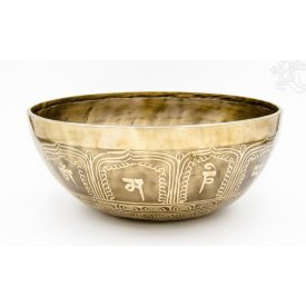 7 fémes kézi mantrás hangtál - 1822 g