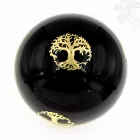 Géppel készített 7 fémes, életfa hangtál - 11 cm