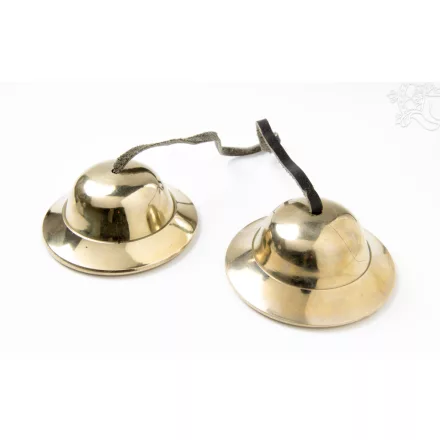 Különleges, prémium minőségű, harang alakú tingsha - 9 cm
