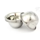 Acél felajánlótál, 7 darabos - 11 cm