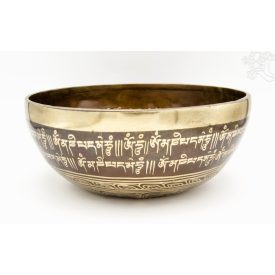 7 fémes kézi mantrás hangtál - 1812 g