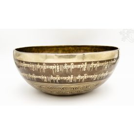 7 fémes kézi mantrás hangtál - 2230 g