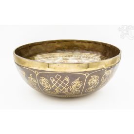 7 fémes kézi mantrás hangtál - 2187 g