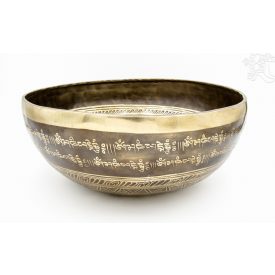 7 fémes kézi mantrás hangtál - 2425 g