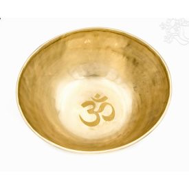 7 fémes kézi hangtál, belül OM jellel - 1952 g