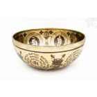 7 fémes kézi mantrás hangtál - 1828 g - KÜLÖNLEGESSÉG