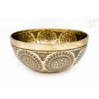 7 fémes kézi mantrás hangtál - 1877 g - KÜLÖNLEGESSÉG