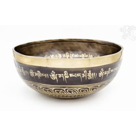 7 fémes kézi mantrás hangtál - 1369 g