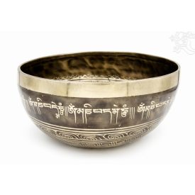 7 fémes kézi mantrás hangtál - 1769 g