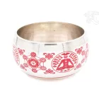 Színes lingam hangtál - 13 cm