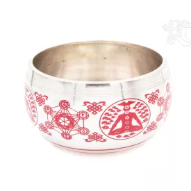 Színes lingam hangtál - 13 cm