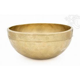   7 fémes kézi hangtál, különleges "Jhumka" - 2344 g