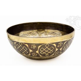 7 fémes kézi mantrás hangtál - 1413 g