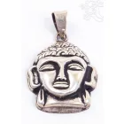 Buddha fej ezüst, közepes