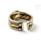 Kék színű köves gyűrű