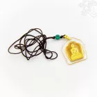 Shakyamuni Buddha arany színű medál