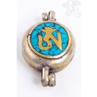 Kalacsakra és türkizes tibeti Om gao