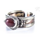 Karneol köves gyűrű